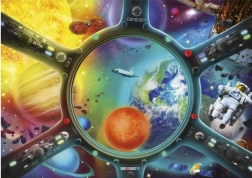 Educa Puzzle Sortie dans l’espace 500 pièces
