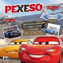 Pexeso dans le cahier Cars - Voitures