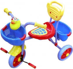 MaDe Tricycle avec petit canard coloré