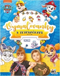 Coloriages Pat’ Patrouille avec tatouages pour enfants - 1 pièce