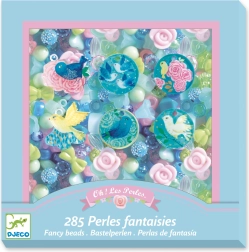 Création de bijoux Oiseaux turquoise DJECO