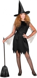 Déguisement de sorcière pour enfants 116 cm (4–5 ans)