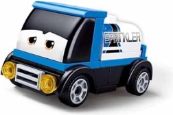 Petite voiture à remonter Sluban Citerne bleue avec yeux