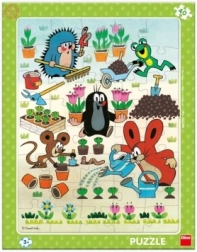 Puzzle La Petite Taupe jardinier 40 pièces