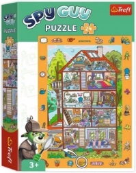 puzzle avec recherche d’images spy guy : dans la maison 24 pièces