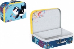 Valisette scolaire en papier avec motif d’orque