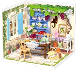 RoboTime 3D miniature en bois Véranda d’été