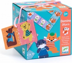 DJECO Domino avec des animaux et des chiffres