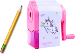 Taille-crayons à Manivelle Licorne Rose