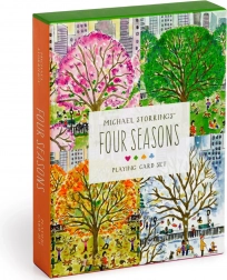 coffret de jeux de cartes les quatre saisons – michael storrings