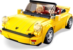 Voiture de sport jaune Sluban ModelBricks