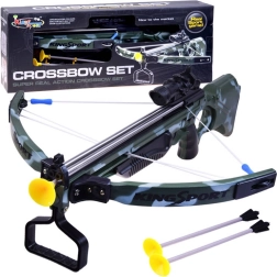 Arbalète pour enfants avec viseur laser et flèches à ventouse