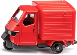 Siku Super Piaggio Ape 50 1:55 modèle métallique avec caisse ouvrante