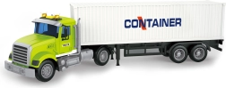 Camion tracteur avec conteneur, effets lumineux et sonores, 48 cm