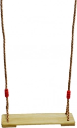 Balançoire en bois planche