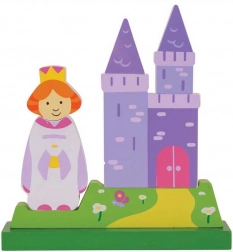 Puzzle magnétique vertical château Bigjigs Toys