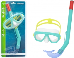 Set de snorkeling pour enfants BESTWAY – masque et tuba, turquoise