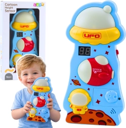 Toise interactive pour enfants avec lumières et sons