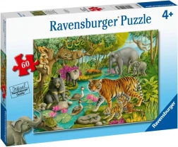 Puzzle Ravensburger Animaux de l’Inde 60 pièces