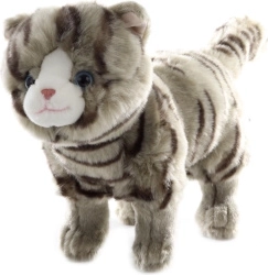 Chat en peluche 27 cm écologique