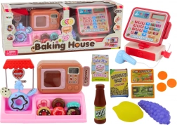 Set de jeu Donut Shop avec micro-ondes et caisse enregistreuse