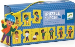 Puzzle d'habillage pour enfants 10 pièces Djeco