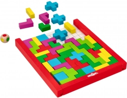 Puzzle Tetris en bois