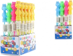 Bulle de savon grenouille – tube en plastique avec motif dinosaure, 26 cm