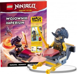 Lego NINJAGO : Guerrier de l’Empire – livre interactif avec minifigurine et planeur