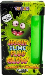 Tuban Jiggle Slime Fluo Glow vert lumineux dans le noir 430 g