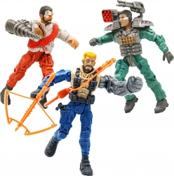 Le soldat du Corps avec des armes Bio-soldat