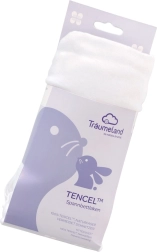 Drap-housse Träumeland Tencel UNI blanc - 1 pièce