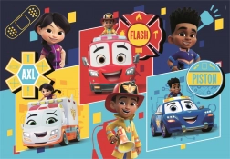 clementoni puzzle firebuds maxi 24 pièces