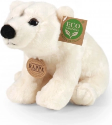 Ours polaire en peluche 22 cm éco-responsable