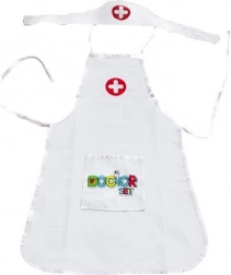 Woopie costume d’infirmière pour enfants avec coiffe et tablier