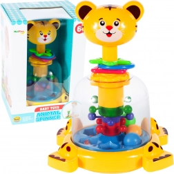 Chaton avec billes – jouet interactif pour bébés