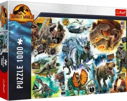 Puzzle 1000 pièces – JURASSIC WORLD : Sur les traces des dinosaures
