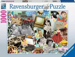 Puzzle 1000 pièces Années 50 Ravensburger
