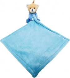 Serviette pour enfant Ourson 35 × 35 cm, bleu