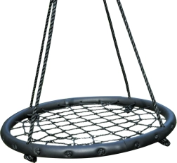 Cercle de balançoire noir 60 cm