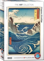 Eurographics Puzzle Utagawa Hiroshige : Vagues de Naruto 1000 pièces