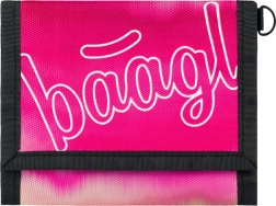 Baagl portefeuille Rayures roses