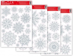 Film de fenêtre de Noël pailleté 20x30 cm