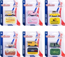 Majorette French Touch Deluxe – modèles de voitures en métal 1:64 dans une boîte cadeau