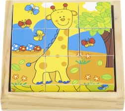 Cubes illustrés Animaux sauvages