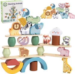 Woopie animaux en bois empilables
