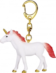 Porte-clés Mojo licorne rouge