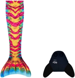 Costume de sirène Coral pour enfant avec monopalme