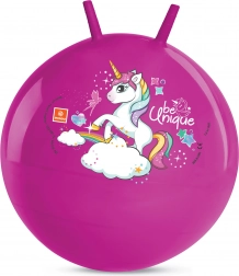 Ballon sauteur motif licorne 45–50 cm