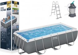 Piscine avec support 404 x 201 x 100 cm Bestway